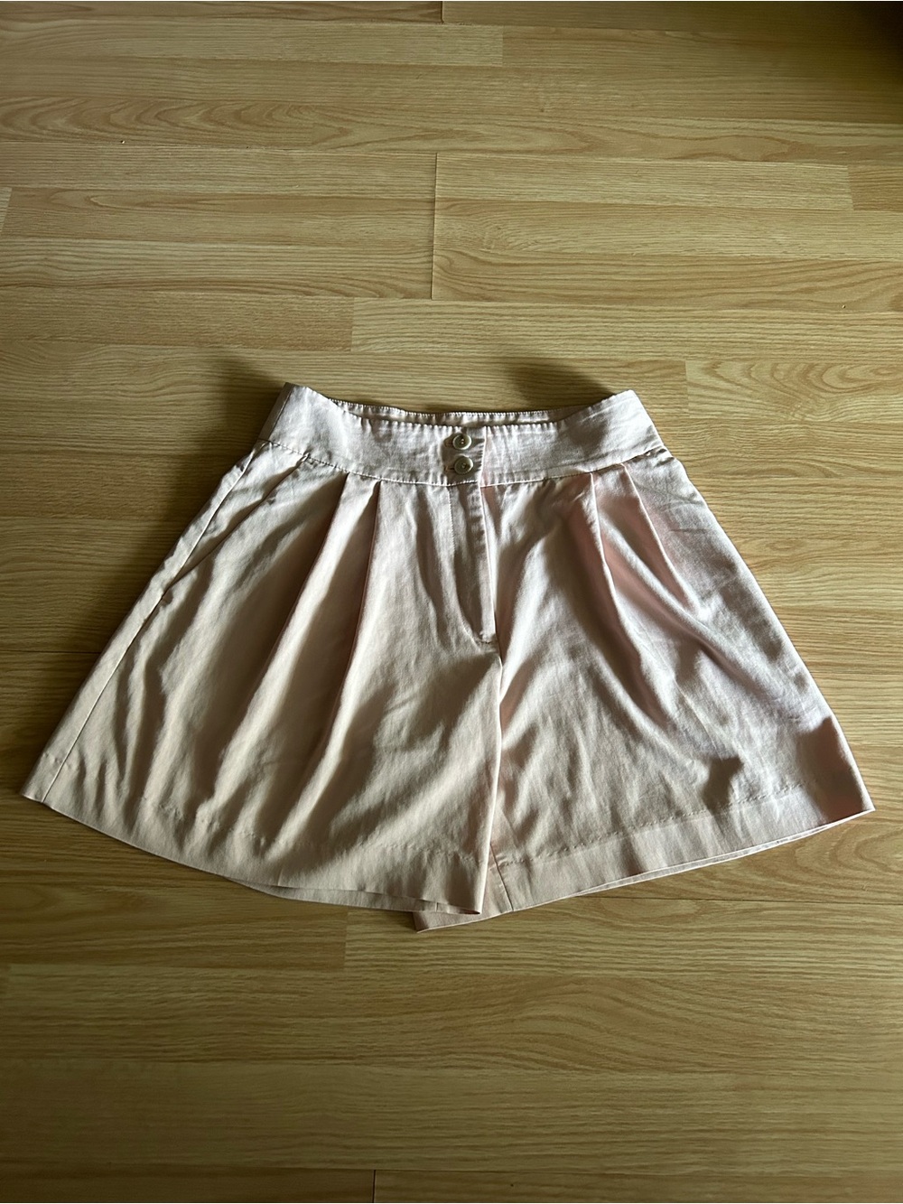 H&M Light Pink High Rise Casual Dress Shorts Women’s 6